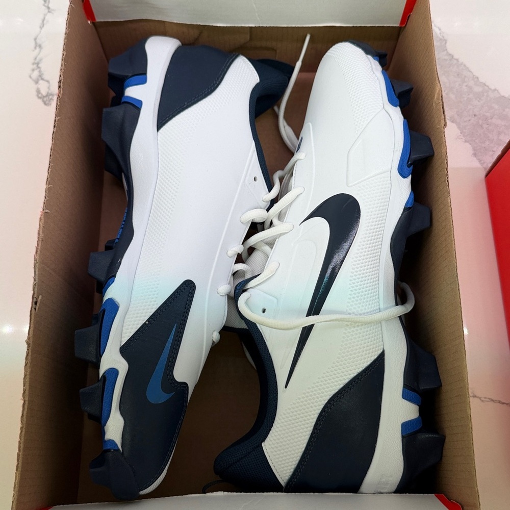 Nike Force Trout 9 Keystone - White / Midnight Navy Brand new Men size 11.5